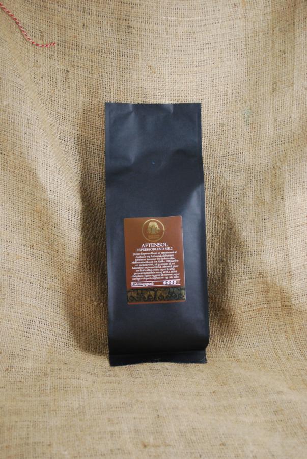 Aftensol espressokaffe
Espressobønner