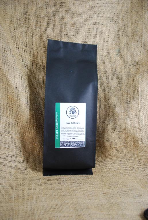 Økologisk Koffeinfri kaffebønner Peru 