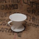  Kaffefilterholder i Porcelæn