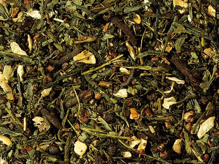 Blandingste, grøn te, hvid te