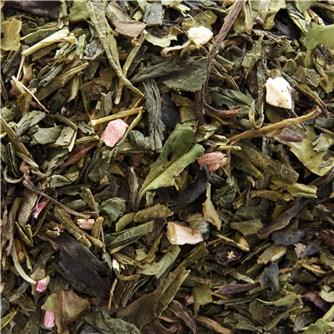 Grøn te med rabarber og vanijle 