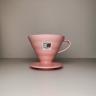 Hario V60 Dripper i rosa pink keramik