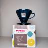 Hario V60 Dripper i mørkeblå keramik 02