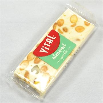 Fransk nougat
Nougatbar
Nougat med mandler
Mandler