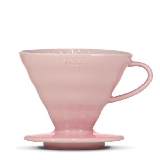 Hario V60 dripper i pink keramik
kaffefilter i pink
kaffefilter i rosa