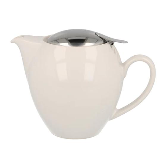 Hvid tepotte
Japansk porcelæn
Tekande
