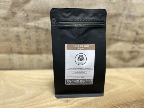 Chokoladekaffe
Chokolade aromakaffe
kaffe med chokoladesmag