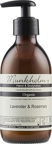 Munkholm
Hand & Bodylotion
Lavender & Rosemary