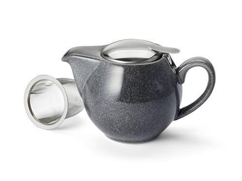 tekande
grå tepotte
udtageligt tefilter