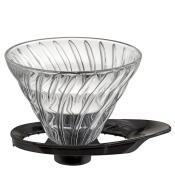 Hario 2 Cup Dripper V60 - Glas m. Sort