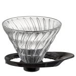 Hario 2 Cup Dripper V60 - Glas m. Sort