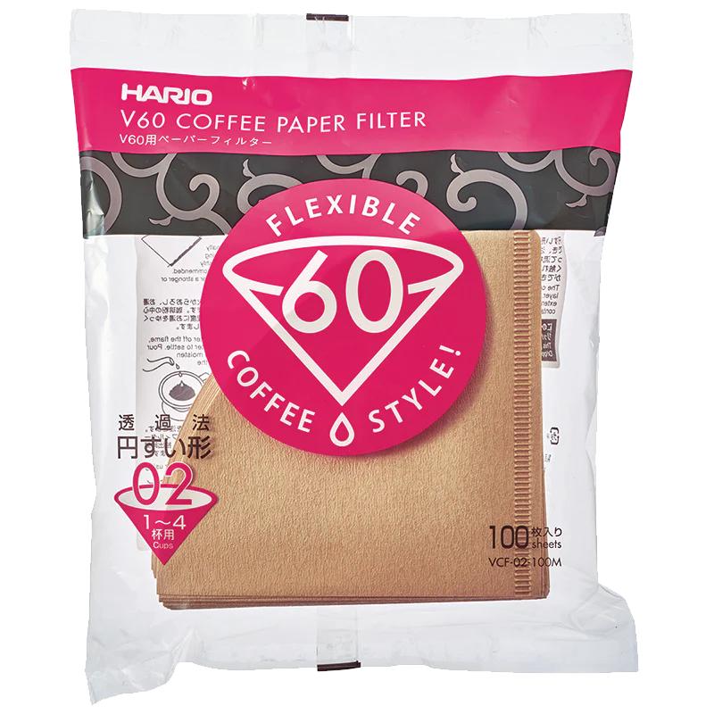 Ubleget kaffefilter
HARIO kaffefilter
Filterpapir