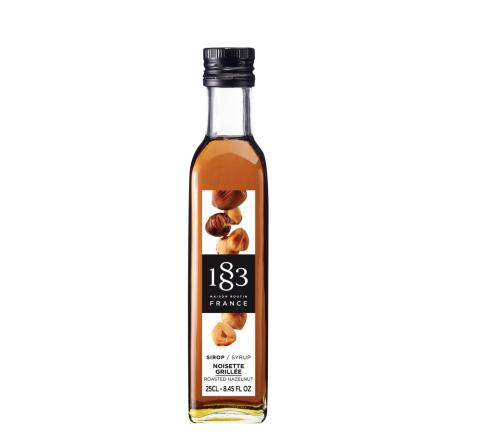 Hasselnødssirup, Sirup 
1883 hasselnød
ristet hasselnødde sirup